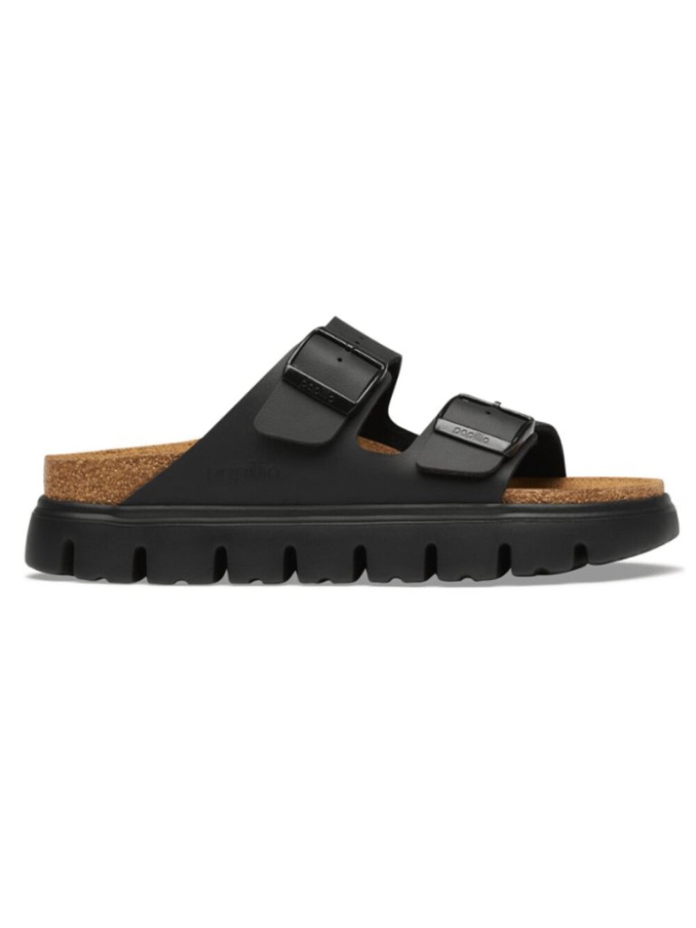 Birkenstock Women's Arizona Chunky Birko-Flor Platform Sandals - Black